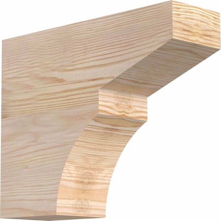 Ekena Millwork Monterey Smooth Rafter Tail, Douglas Fir, 3 1/2"W x 10"H x 12"L RFT04X10X12MON00SDF